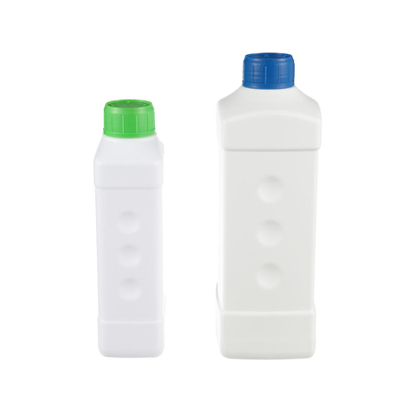 Botella de químico líquido HDPE de plástico vacío